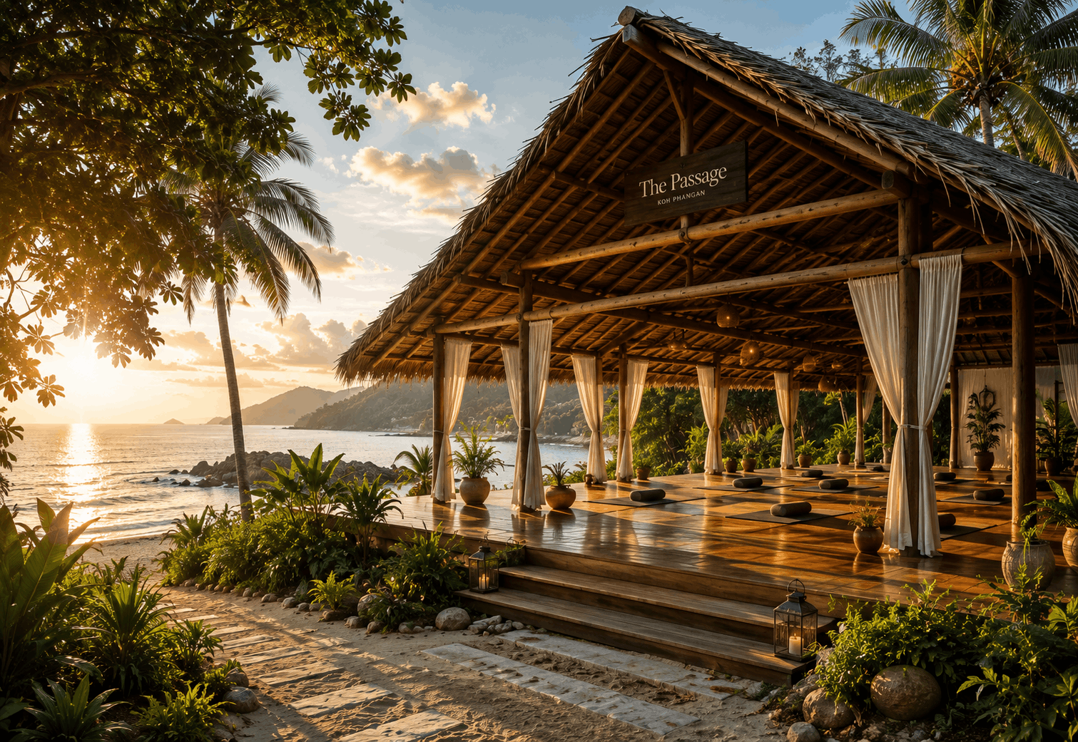 Beachfront shala